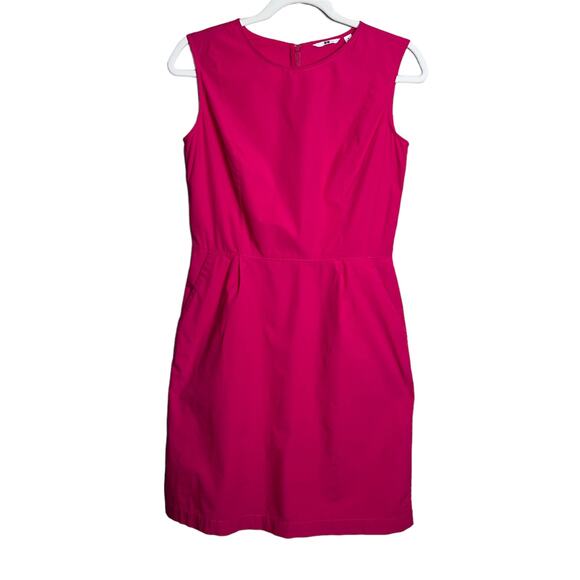 Uniqlo Hot Pink Sleeveless dress size Small - Picture 1 of 9